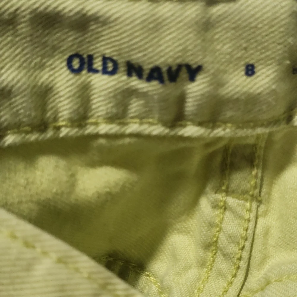 OLD NAVY Bundle 3 girl shorts's Denim and Yellow .size 8.